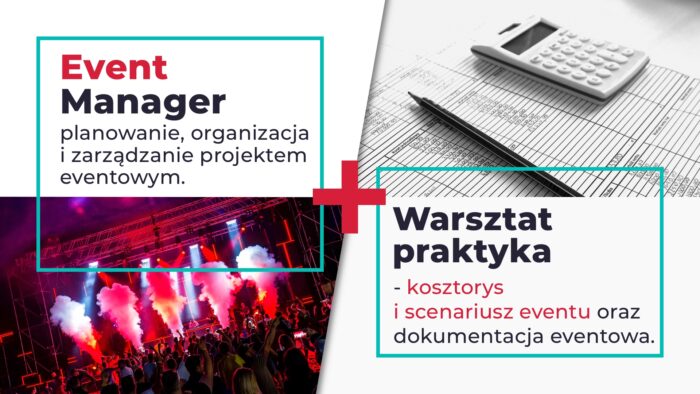 Pakiet szkoleń EMTG - Event Manager oraz warsztat kosztorys, scenariusz i dokumentacja eventu