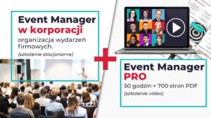 Pakiet szkoleń EMTG - Event Manager w korporacji i Event Manager PRO