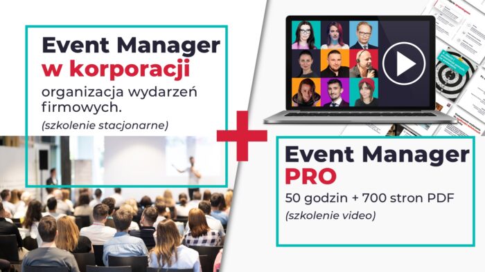 Pakiet szkoleń EMTG - Event Manager w korporacji i Event Manager PRO